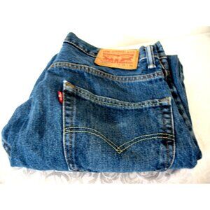 Levis 550 Relaxed Fit Straight Leg Denim Jeans Men's Size 34x34